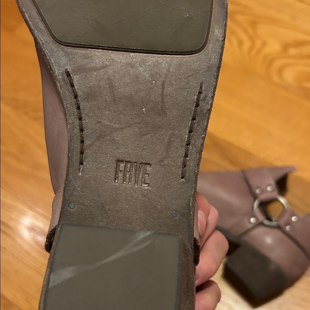 Frye Dusty Rose Cut-Out Ankle Boots - Picture 8 of 9